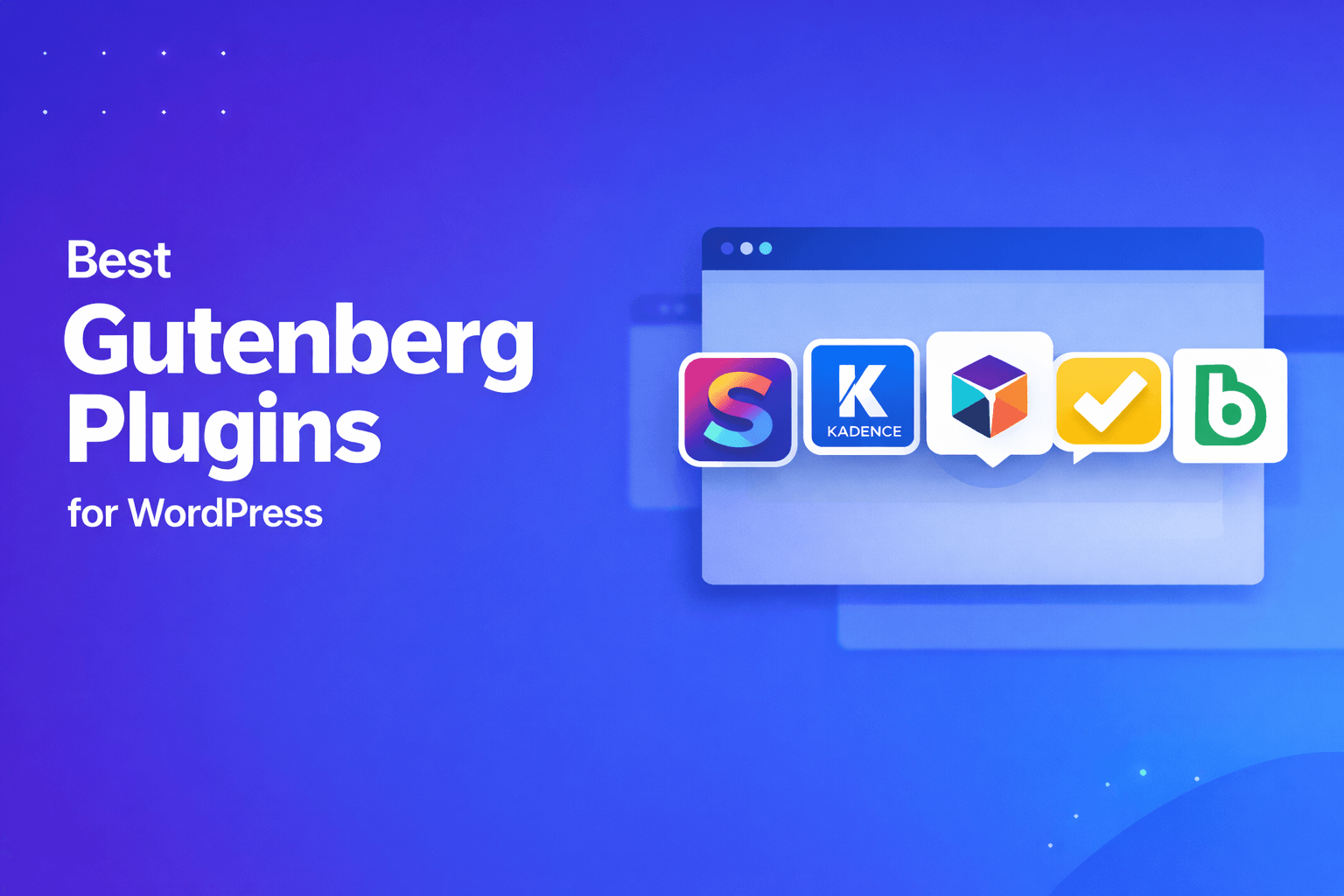 Gutenberg WordPress plugins