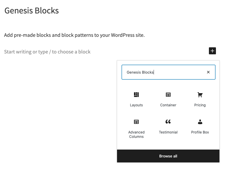 gutenberg blocks wordpress