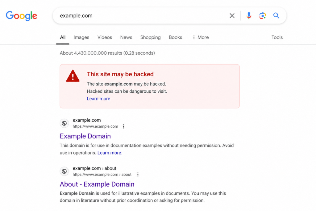wordpress-security-hack-alert