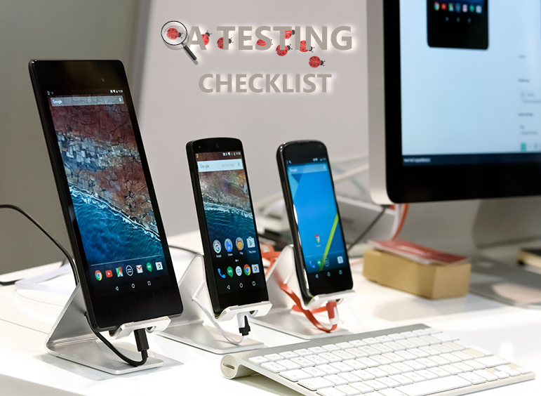 website qa testing checklist