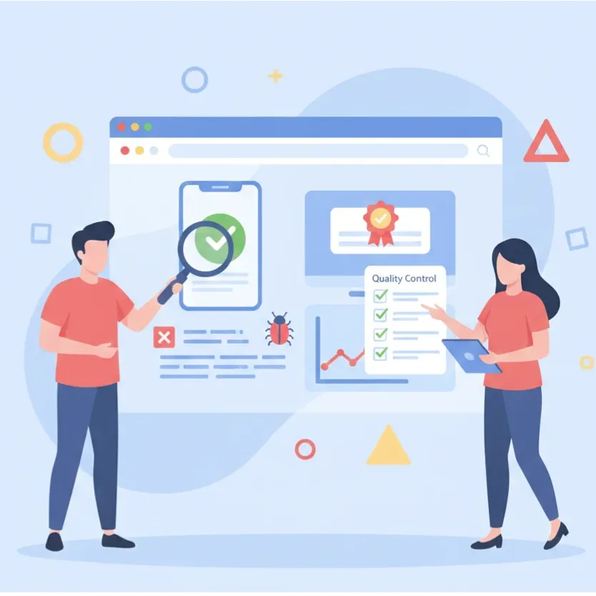 QA, launch & handoff