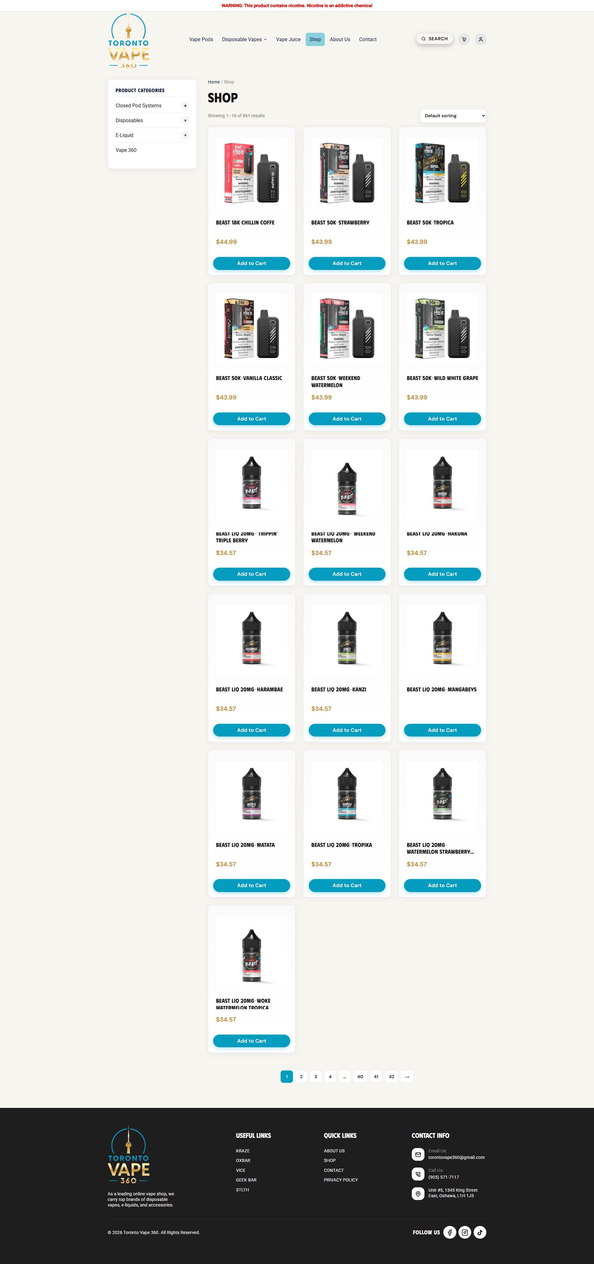 After: Product/category page transformation