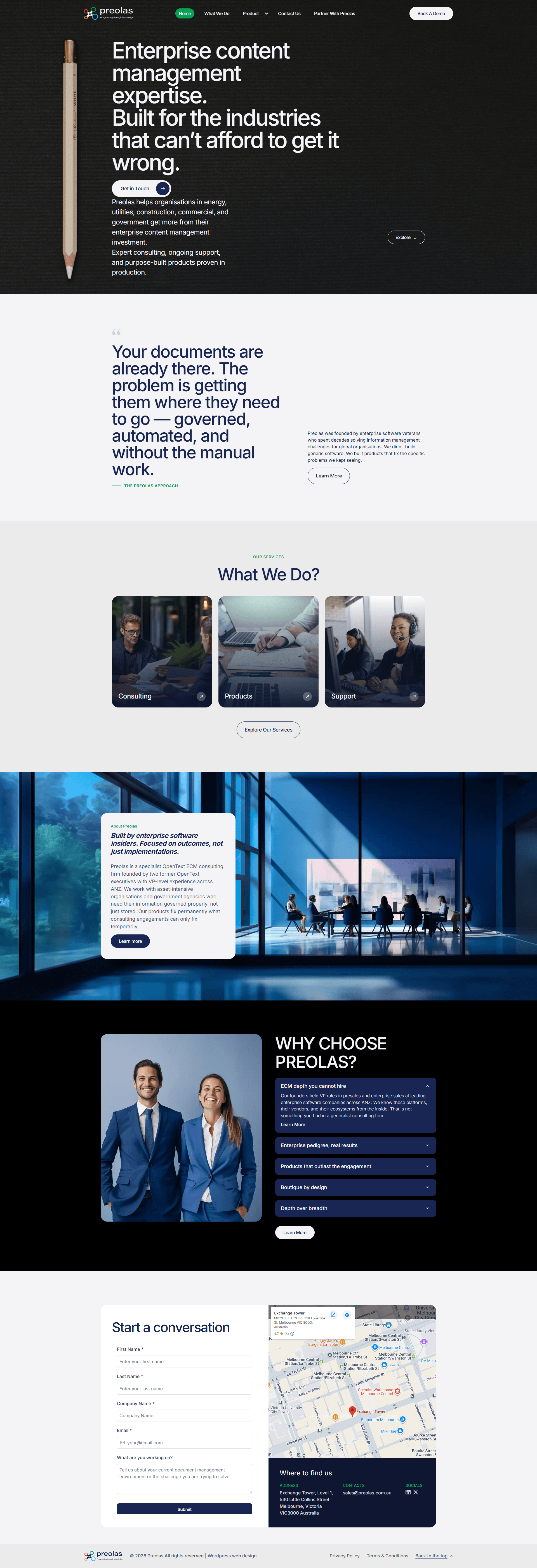 Homepage Highlights