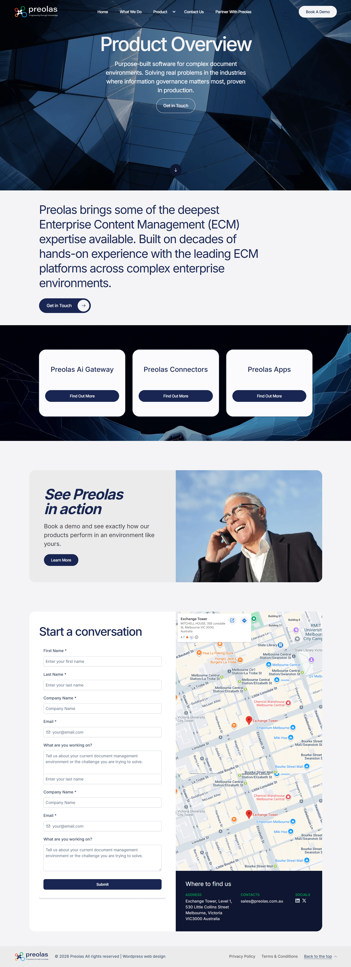 Product page highlights