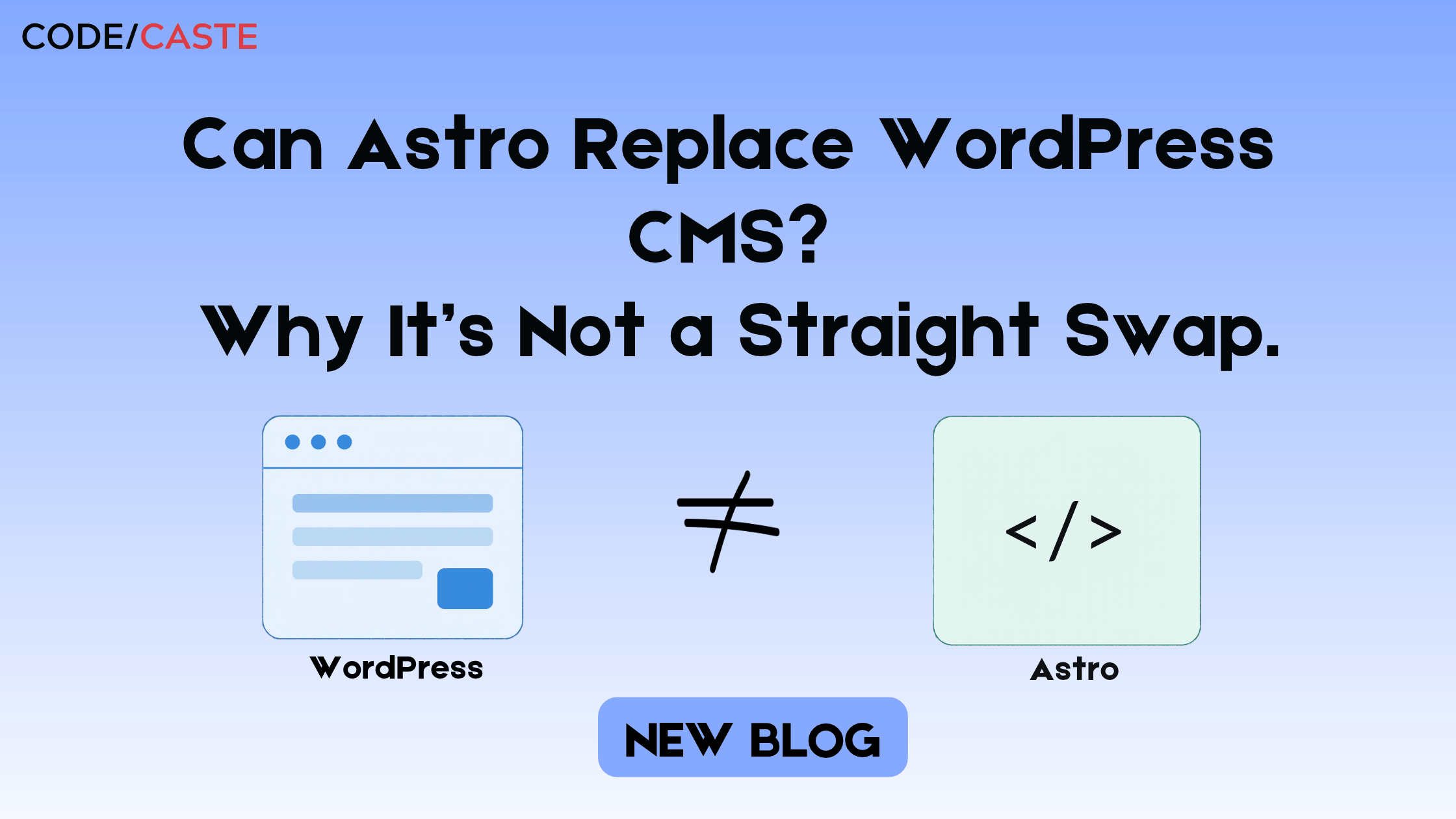 Can Astro replace WordPress?